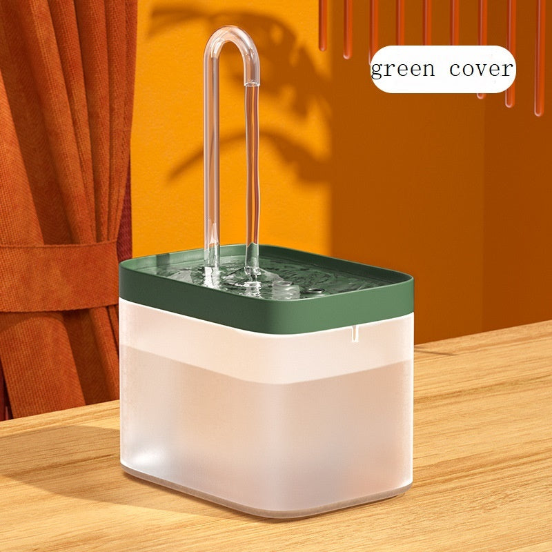 Automatic Cat Water Fountain Auto Filter USB