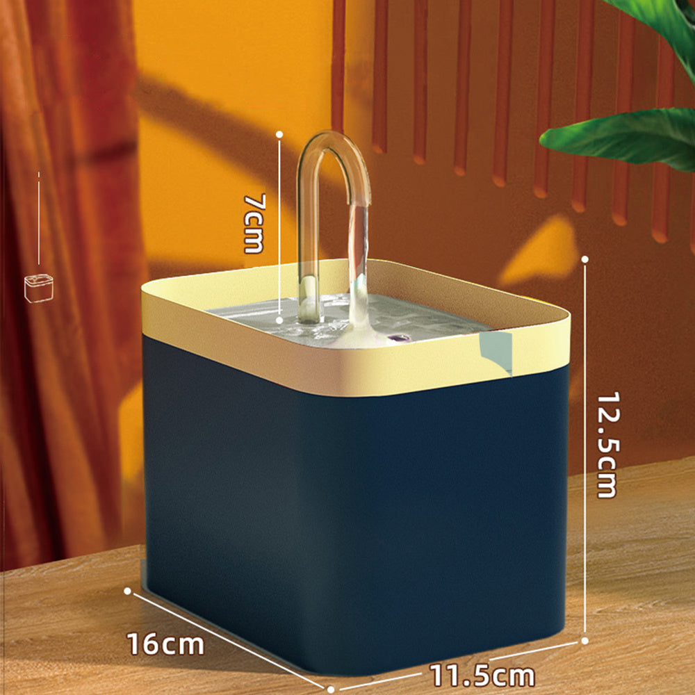 Automatic Cat Water Fountain Auto Filter USB