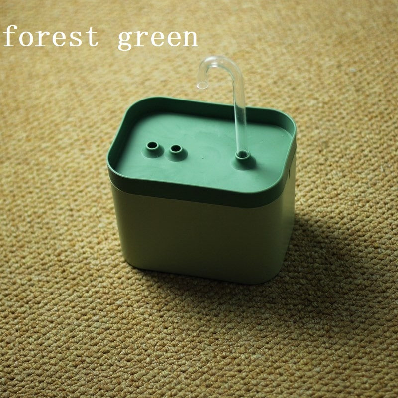 Automatic Cat Water Fountain Auto Filter USB