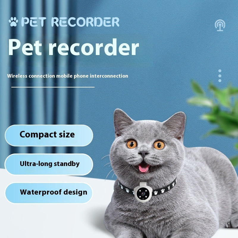 Smart Pet Tracker Collar – GPS & Activity Recorder for Dogs and Cats