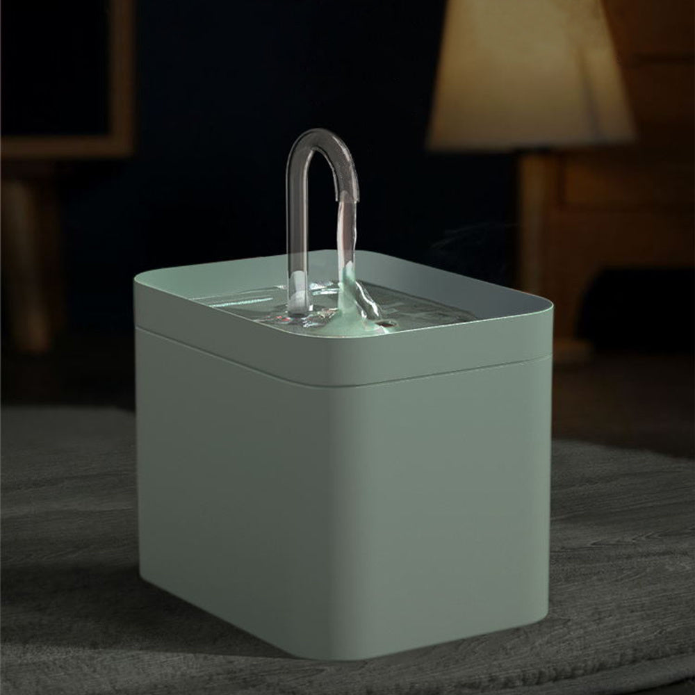Automatic Cat Water Fountain Auto Filter USB