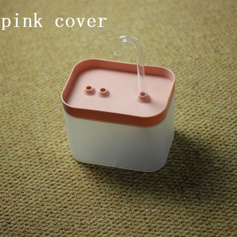 Automatic Cat Water Fountain Auto Filter USB