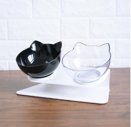 New Inclined Food Cat Single Pet Bowl