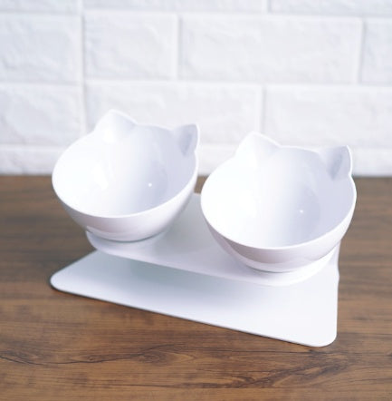 New Inclined Food Cat Single Pet Bowl