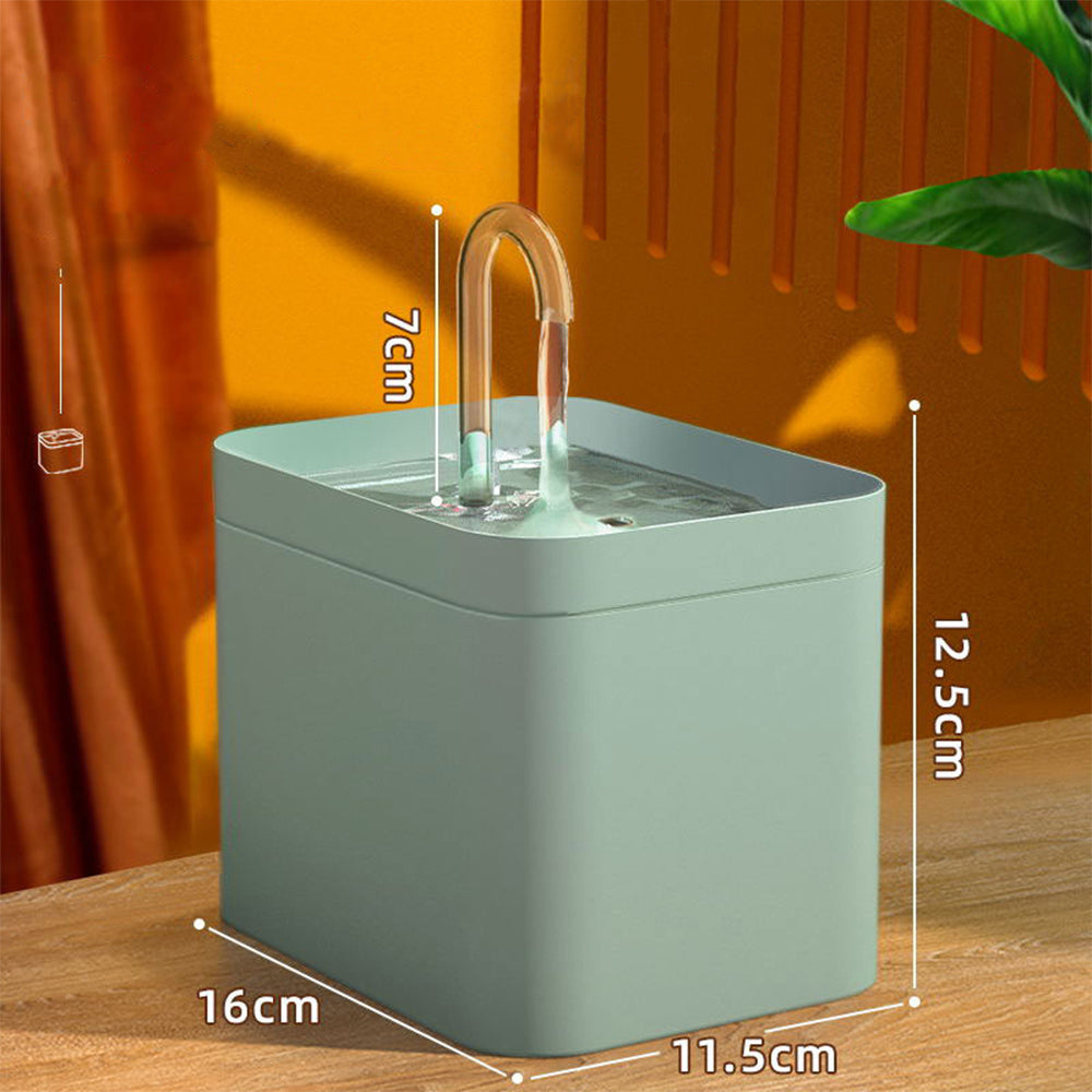 Automatic Cat Water Fountain Auto Filter USB