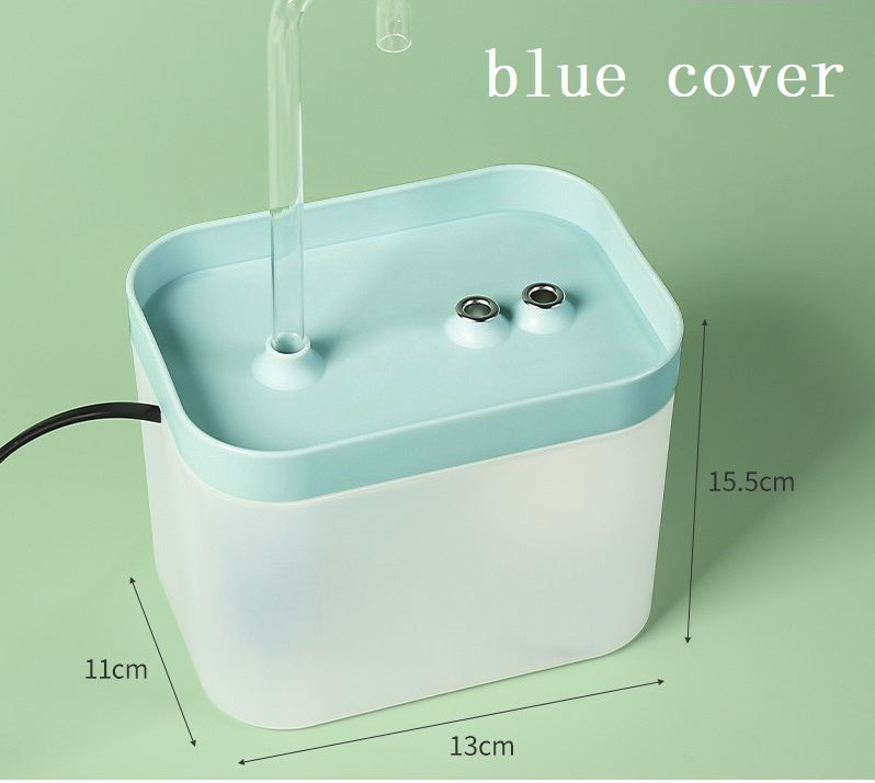 Automatic Cat Water Fountain Auto Filter USB