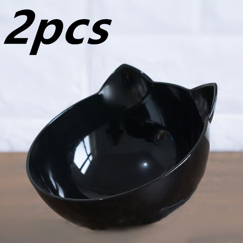 New Inclined Food Cat Single Pet Bowl