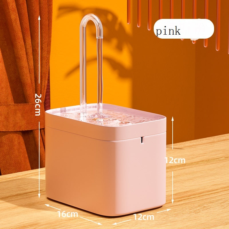 Automatic Cat Water Fountain Auto Filter USB