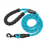 Reflective Nylon Dog Leash – Durable Pet Walking Rope for Small, Medium & Large Dogs