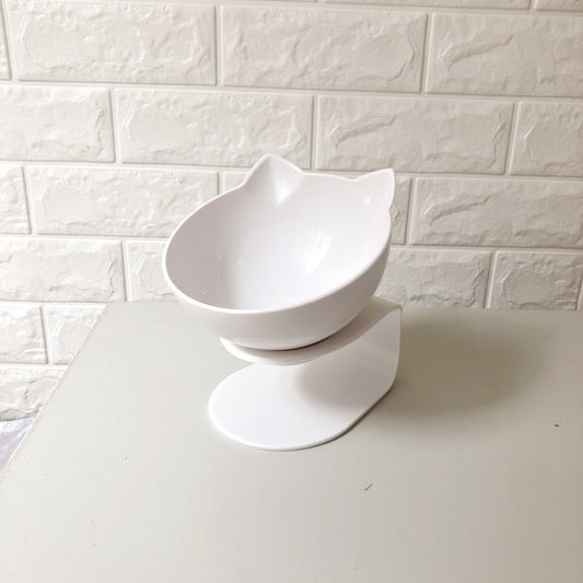 New Inclined Food Cat Single Pet Bowl