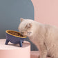 Cat Dog Bowl With Stand Pet Feeding Food
