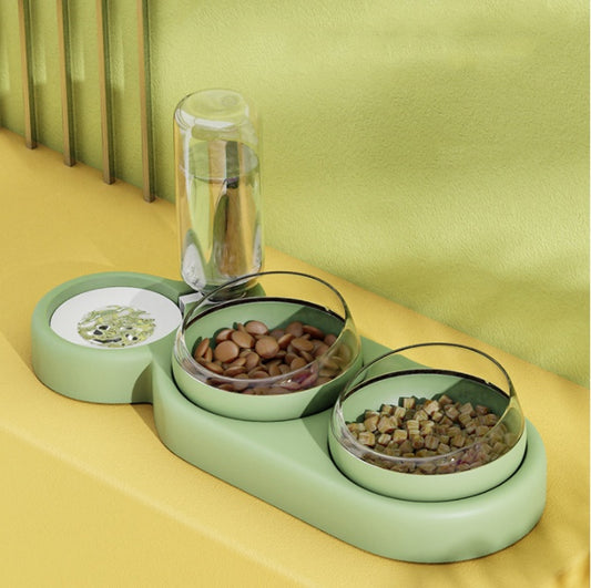 Pet Bowl Automatic Feeder Food Bowl