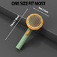 Pet Pumpkin Brush, Pet Grooming Self Cleaning