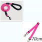 Reflective Nylon Dog Leash – Durable Pet Walking Rope for Small, Medium & Large Dogs