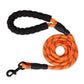 Reflective Nylon Dog Leash – Durable Pet Walking Rope for Small, Medium & Large Dogs