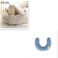 2 In 1 Dog And Cat Bed Pet Winter Bed Round