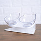 New Inclined Food Cat Single Pet Bowl