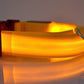 LED Dog Collar for Night Safety – USB Rechargeable Nylon Light-Up Pet Collar