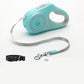 Retractable Dog Leash with Adjustable Collar – Heavy Duty Pet Walking Lead for Small, Medium & Large Dogs