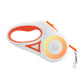 Retractable Dog Leash with Adjustable Collar – Heavy Duty Pet Walking Lead for Small, Medium & Large Dogs