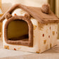 Foldable Dog House Pet Cat Bed Winter Dog Villa