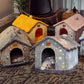 Foldable Dog House Pet Cat Bed Winter Dog Villa